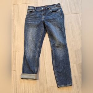 Kut from the Kloth Dark Wash Slouchy Boyfriend Size 10